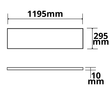 115164 Isoled LED Panel HCL Line 625 Produktbild Additional View 1 S