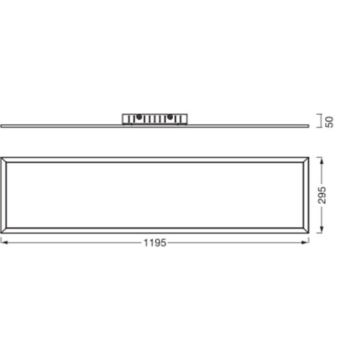 4099854291227 Ledvance PLANON PLUS 1200X300 40W 830 Produktbild Additional View 1 L
