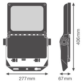 4099854373176 Ledvance FL FLEX P 40W ML 830 A55X120 WAL Produktbild front M