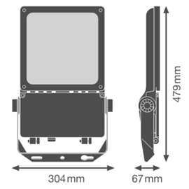 4099854374074 Ledvance FL FLEX P 80W ML 822 A45X140 WAL Produktbild front M