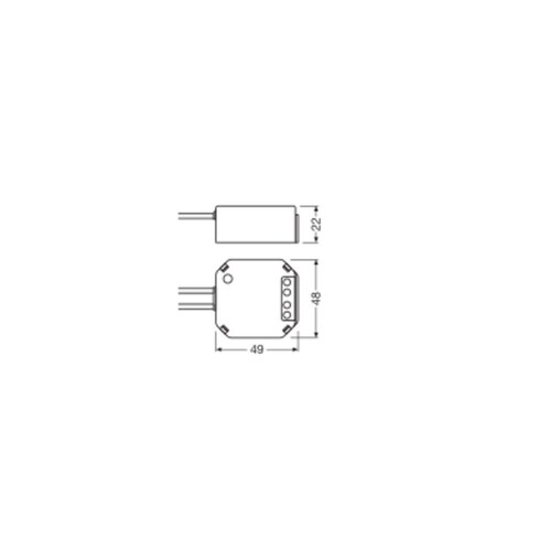 4058075841901 Ledvance FLEX CU FLUSH MOUNT DALI-2 TW Produktbild Additional View 1 L