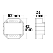 114435 Isoled Sys-Pro Push/Funk Mesh Multi-PWM-Dimmer Produktbild Additional View 1 S