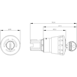 3SU10501HF200AA0 Siemens Not-Halt- Pilzdrucktaster, 22mm, rund, Metall, ho Produktbild Additional View 2 S