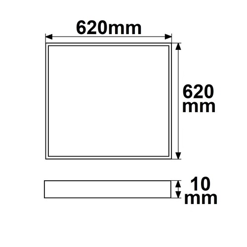 115712 Isoled LED Panel Pro Line 625 UGR < 19 4H/8H Produktbild Additional View 1 L