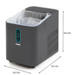 DO1132IB Domo Eiswürfelmaschine 12kg/24Std 1L Produktbild Additional View 7 S