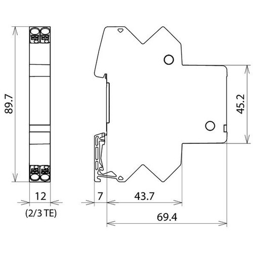 927954 Dehn Kompakter Kombi-Ableiter für Messkreise BLITZDUCTORconnect mit Statu Produktbild Additional View 3 L