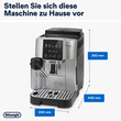 0132217144 Delonghi ECAM220.80.SB Magnifica Start Milk Kaffeevollautomat Produktbild 1 S