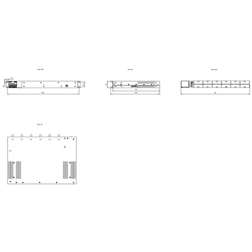 6GK5324-0GG10-1HR2 Siemens SCALANCE XR324-12M, managed L2 Switch, 12x Medie Produktbild Additional View 2 L