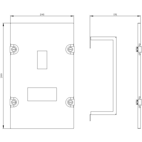 8GK6712-4KK13 Siemens ALPHA 630 Universal, Einbausatz VL160-VL250 +DI B Produktbild Additional View 2 L