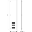 8MF1070-2UT25-2BA2 Siemens SIVACON  , Türhälfte, links, mit Lüftungsöffnungen Produktbild Additional View 2 S