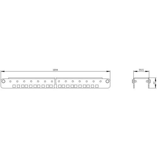 8MF1800-2AN30 Siemens SIVACON, Schrankrahmen, für die Installation von Produktbild Additional View 2 L
