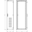 8MF1846-3VR4 Siemens SIVACON, Schaltschrank-Leergehäuse, ohne Seitenw Produktbild Additional View 2 S