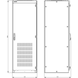 8MF1866-3VS4 Siemens SIVACON, Schaltschrank-Leergehäuse, nach IEC 622 Produktbild Additional View 2 S