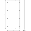 8MF1880-2UW60-1C Siemens SIVACON, Seitenwand / Rückwand, geschlossen, IP4 Produktbild Additional View 2 S