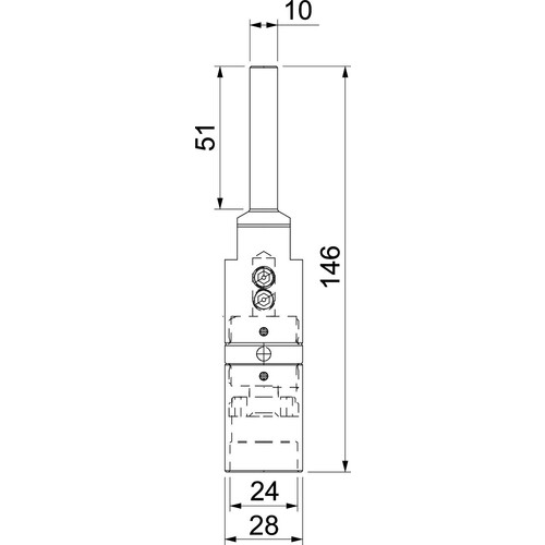 5408080 Obo isCon ASE 23 Anschlusselemente-Set, prüfbar für isCo Produktbild Additional View 1 L