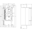 3RW5548-2HF14 Siemens SIRIUS Sanftstarter 200-480 V 570 A, AC 110-25 Produktbild Additional View 3 S