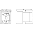 3RW5076-6AB05 Siemens SIRIUS Sanftstarter 200-600 V 470 A, AC/DC 24  Produktbild Additional View 3 S