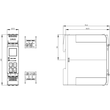 3RS2600-1BW30 Siemens Temperaturrelais, universell, Display, AC/DC 24-240 V, 2  Produktbild Additional View 2 S