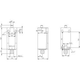 3SE5214-0CC05-1AJ2 Siemens Positionsschalter Metallg. EN 50047, 31 Produktbild