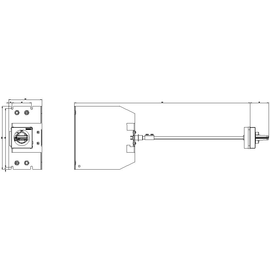 3RV29463C Siemens Türkupplungsdrehantrieb für Leistungssc Produktbild front M