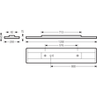 7792862 Trilux Anbauleuchten Lunexo D HCL Prismen Silber ETDD8 54W 4400lm Wid Produktbild Additional View 2 S
