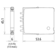 927044 Dehn Kombi-Ableiter Schutzmodul für 1 Doppelader BLITZDUCTORconnect mit Produktbild Additional View 3 S