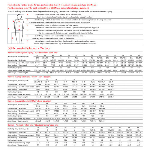 787632 Dehn Störlichtbogengeprüfte Schutzjacke Indoor, APC 2, Damengröße:  Produktbild Additional View 1 L