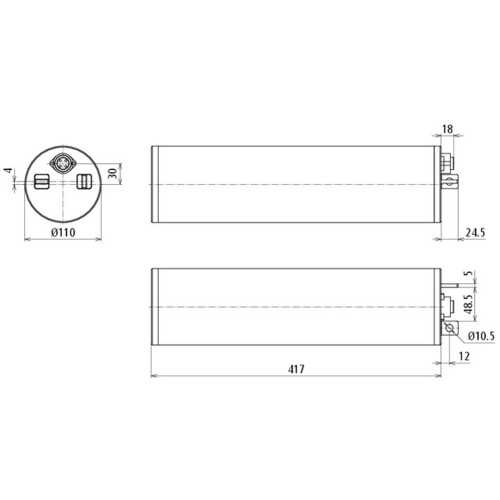 923402 Dehn Abgrenzeinheit DASD 45 LP 100 T Produktbild Additional View 3 L