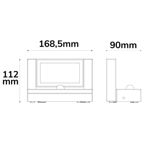 116599 Isoled LED Wandleuchte mit einstellbarem PIR Bewegungs-/Helligkeit Produktbild Additional View 1 L