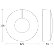 058333 Steinel Lichtsensor Dual-R KNX V3.1 AP Produktbild Additional View 1 S