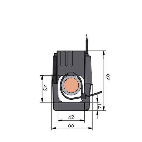 855-5005/400-001 WAGO Kabelumbau- Stromwandler 400A 5A 3m lang Produktbild Additional View 2 L