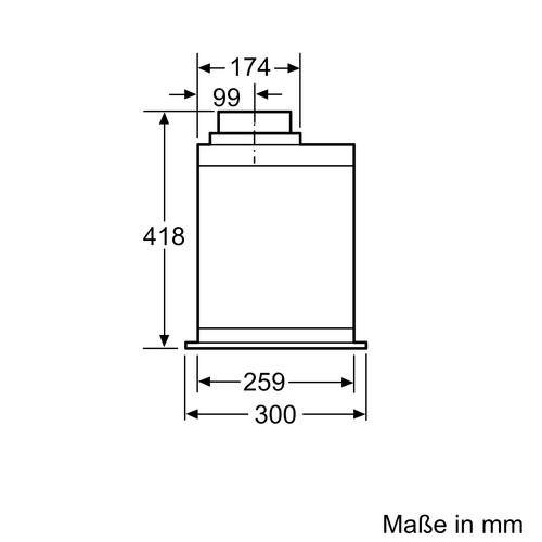 DHL575C Bosch Lüfterbaustein 52cm Edelstahl Produktbild Additional View 6 L