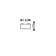 65040016660 Regiolux cubus RSAXC/1200 LED 2900lm LF 840 dim DALI Produktbild Additional View 3 S