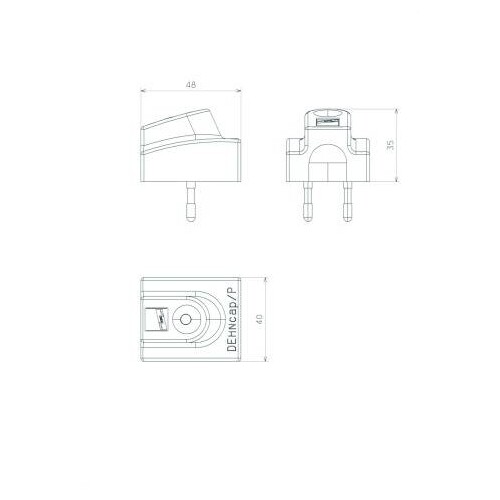 767101 Dehn Spannungsanzeiger DEHNcap P-HR Produktbild Additional View 3 L