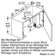DSZ4920 Bosch Montage Set zu Flachschirmhaube in 90cm Oberschrank Produktbild 5 S