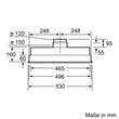 DHL555BL Bosch Lüfterbaustein 53cm Silbermetallic Produktbild Additional View 6 S