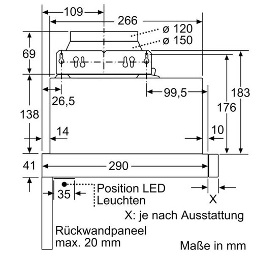 DFL063W56 Bosch Flachschirmhaube 60 cm Silbermetallic Produktbild Additional View 6 L