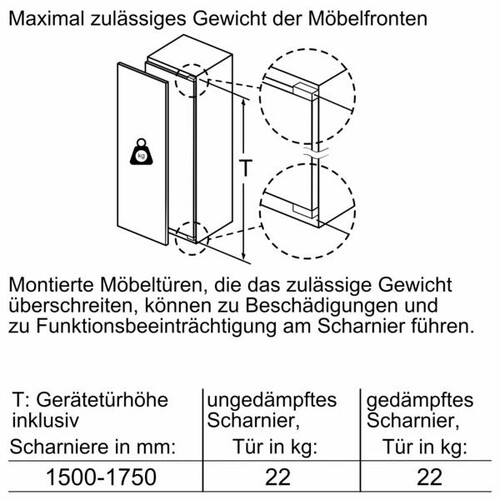 KIR81AFE0 Bosch Einbau-Kühlautomat 177.5 x 56 cm Flachscharnier Produktbild Additional View 5 L