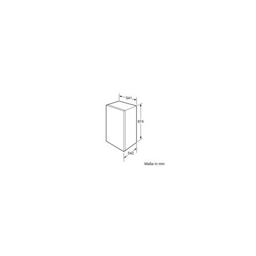 GIV21VSE0 Bosch Einbau-Gefrierschrank 87.4 x 54.1 cm Schleppscharnier Produktbild Additional View 6 L