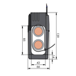 855-5105/500-001 Wago Kabelumbau Stromwandler,Primärer Bemessungsstrom 5 Produktbild Additional View 2 S