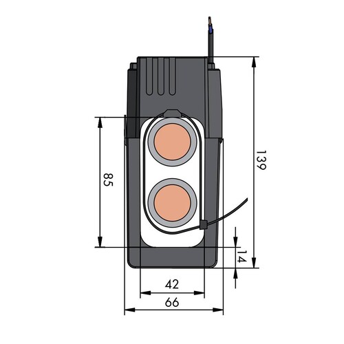 855-5105/500-001 Wago Kabelumbau Stromwandler,Primärer Bemessungsstrom 5 Produktbild Additional View 2 L