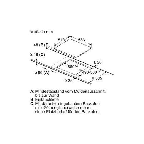 PKN645FP2E Bosch Elektrokochfeld Autark mit TouchControl Produktbild Additional View 6 L