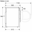 WTH85V13 Bosch Wärmepumpentrockner 8kg Produktbild Additional View 6 S