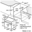 HRG7764B1 Bosch Einbau-Backofen mit Backofen mit Dampfunterstützung, 60 x 60 Produktbild Back View S