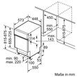 SPI2HMS42E Bosch Geräte Spüler integriert 45cm Edelstahl Produktbild Additional View 6 S