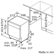 SMU4ECS21E Bosch Geräte Unterbauspüler 60cm Edelstahl Produktbild Additional View 6 S