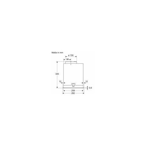 DLN87AC50 Bosch Lüfterbaustein 86cm Edelstahl Produktbild Additional View 6 L