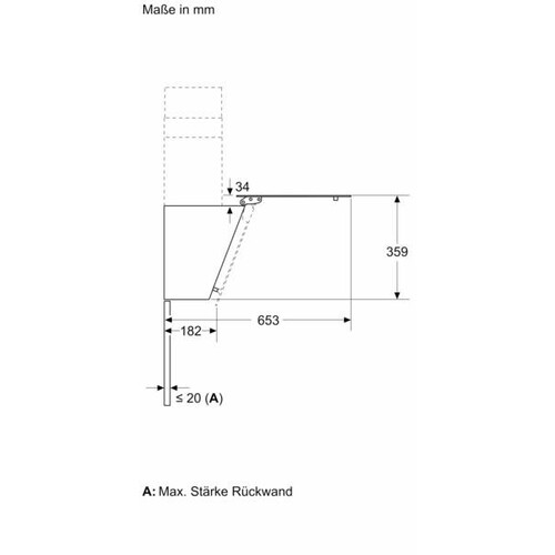 DWK85DK6K Bosch Schrägesse 80cm Klarglas schwarz Produktbild Additional View 6 L