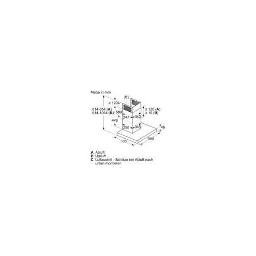 DWB97CM50 Bosch Wandesse 90cm Edelstahl Produktbild Additional View 7 L