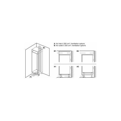 KIR81AFE0 Bosch Einbau-Kühlautomat 177.5 x 56 cm Flachscharnier Produktbild Additional View 6 L